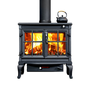 Design moderno Freestanding ghisa stufa a legna per ville <span class=keywords><strong>e</strong></span> appartamenti vendita calda camino - Product Image 1