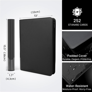 Carpeta de 9 Bolsillos para Tarjetas Coleccionables, Incluye 200 Fundas Protectoras y Sobres para Tarjetas, Álbum Premium para Pokémon, TCG, MTG, Tarjetas Deportivas - Product Image 2