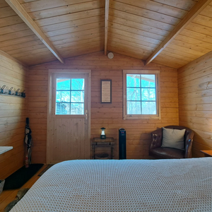 Tùy chỉnh di động bằng gỗ cabin cho kỳ nghỉ & cắm trại thoải mái kinh nghiệm sống - Product Image 4