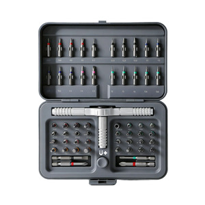 Multi Functional Magnetic Ratchet <b>Screwdriver</b> <b>Bit</b> <b>Set</b> 60 In 1 Precision Repair Tool For Motherboard And Car Key Fixing - Product Image 1