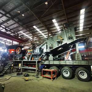 מנוע או מנוע דיזל משולב tyre/track styre צולל 30-80 קמ "ר כרייה מחצבה מכונות ריסוק - Product Image 2