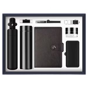 Wholesale Promotional Gifts Items Luxury Stainless Steel Customizable Diary Business Thermos <b>Cup</b> Notebook Gift Set Pen Water - Product Image 4