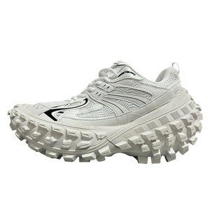 パリタイヤレースアップ冬メンズレディース厚手ソール高さ増加ランニングシューズPUアッパーPVCアウトソールつま先2025新レトロ - Product Image 3