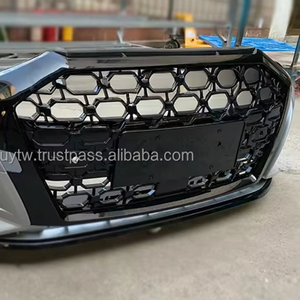 กระจังหน้าคุณภาพสูงสำหรับ Audi A3 8Y ปี 2021-2024 รุ่น Facelift RS3 พร้อมช่องสำหรับเซ็นเซอร์ช่วยจอดแบบคลิปออน ยี่ห้อ PNB รุ่นใหม่ รับประกัน 6 เดือน - Product Image 3