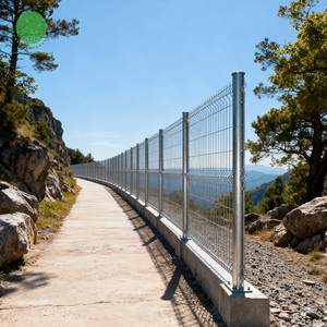 Garde-corps <span class=keywords><strong>de</strong></span> clôture <span class=keywords><strong>de</strong></span> jardin haute résistance 3ft-6ft cadre en métal <span class=keywords><strong>de</strong></span> qualité 60mm taille <span class=keywords><strong>de</strong></span> poteau pour la protection <span class=keywords><strong>de</strong></span> la cour fabriqué en Chine - Product Image 3