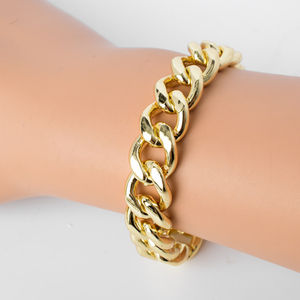 Ensemble de bijoux en or de Dubaï, boucles d'oreilles plaquées or, collier et bracelet, ensemble de bijoux de mariage nigérian - Product Image 4