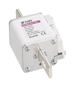 Fusible de protection pour stockage d'énergie 1000Vdc 1500Vdc 100A-350A, fusible céramique en cuivre, capacité de coupure 50kA pour la protection des batteries - Product Image 4