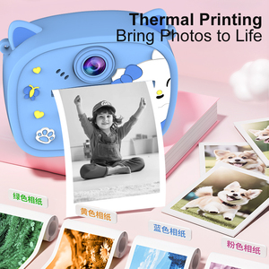 Camara Imprimente OEM 2025 <b>Camera</b> Kids <b>Camera</b> Instant <b>Print</b> OEM Packed with Color Box Trending Toys for Kids Selfie <b>Camera</b> - Product Image 4