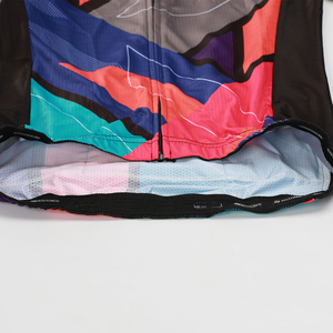 Bulk Custom Mixed-Gender Team Bib Uniforms Full Sublimation Print with Integrated Chamois <b>Pad</b> for Large Club Team Event Supply - Product Image 6