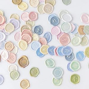 100 autocollants adhésifs personnalisés de 3 cm pour sceau de cire sur mesure - Product Image 1