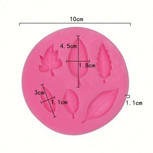 Moule en silicone personnalisé en forme 3D pour la décoration de gâteaux, le chocolat et le fondant. Divers moules en silicone en forme de feuilles, fabrication OEM/ODM. - Product Image 2