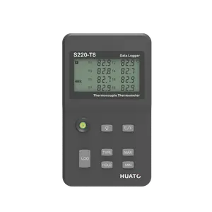 Industrielle Produktion, Lebensmittel verarbeitung Mehrkanal-Handheld Digital Thermo element Temperatur Datenlogger S220-T8