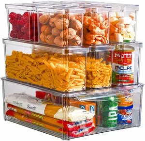 冰箱收纳器冰箱透明食品收纳器容器10件套