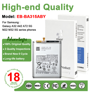 Batería de Teléfono EB-BA426ABY de 3.86V en Oferta para <span class=keywords><strong>Samsung</strong></span> <span class=keywords><strong>Galaxy</strong></span> A72 A32 A42 <span class=keywords><strong>M22</strong></span> 5G, Batería Recargable de Iones de Litio en Stock, 18 Meses de Garantía - Product Image 4