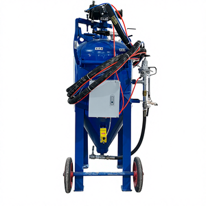 BORNJX Tragbare Staubfreie Manuelle Sandstrahlmaschine Hochdruckreiniger Poliergerät zur Rostentfernung Motorkern-Komponente - Product Image 1