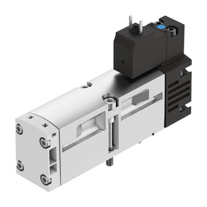 โซลินอยด์วาล์วนิวเมติกแบบสองทางห้าทาง ดีซี 24 โวลต์ ชนิดไพล็อต ตัวเรือนอะลูมิเนียมหล่อขึ้นรูป สำหรับน้ำและอากาศ 0-10 บาร์ - Product Image 4