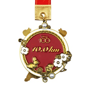 Médailles de sport en métal personnalisées pour marathon, design de logo gratuit, faible quantité minimale de commande (50 pièces), durables et écologiques - Product Image 2