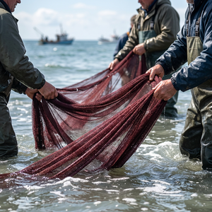 Factory Double Knot <strong>Net</strong> 1200MD Fishing <strong>Net</strong> Polyester Multifilament Netting - Product Image 6