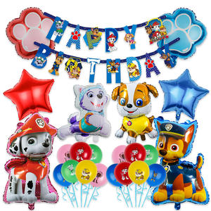 Dekorasi Ulang Tahun Anjing Patroli, Perlengkapan Pesta Ulang Tahun Anak Anjing Set Balon Tema Kuat untuk Ulang Tahun Anak-anak - Product Image 5