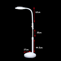 OEM ODM Magnify Led Device Light Beauty Room Makeup Nail Art Eyelash Extension Tattoo Mirror Skin Examination Magnifying Lamp