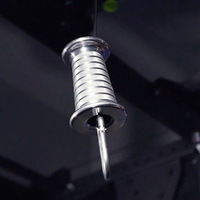 Agarres de Aluminio Premium para Fitness de Alta Resistencia, Empuñadura Antideslizante para Polea de Gimnasio, Ejercicio de Dominadas y Entrenamiento de Fuerza, Duraderos y Fuertes