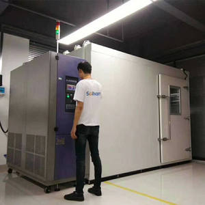 Grote Walk-In <span class=keywords><strong>Drive</strong></span>-In Temperatuur Vochtigheid Milieu Klimatologische <span class=keywords><strong>Test</strong></span> Kamer Kamer Voor Grote Onderdelen - Product Image 4