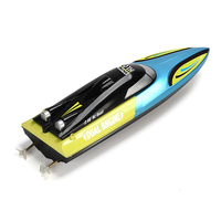 Bateau de course radiocommandé coloré 2.4G, haute vitesse, Yacht Anti-Crash, télécommande, Speedboat, auto-redressage, niveau débutant, bateau à Jet radiocommandé