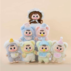 Vente en gros de figurines en vinyle et peluche Bao-<span class=keywords><strong>ao</strong></span> 2ème génération, série Good Night, ours câlin, boîte mystère, figurine BAOAO 2.0, ornement, cadeau - Product Image 3