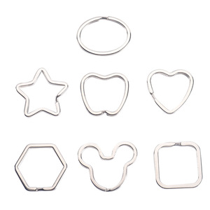 Hebilla de metal Hebilla irregular Anillo de metal Estrella pentagonal Hebilla circular cuadrada elíptica - Product Image 2