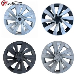 FUXINGTAI – Adaptés aux Tesla Model Y (25 exemplaires) – Nouveaux enjoliveurs clés en main de 19 pouces pour roues – Modification de protection circulaire - Product Image 1