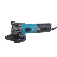 Meuleuse d'angle filaire portable 1000W, 5 pouces (125mm), pour travail humide, polisseuse portative