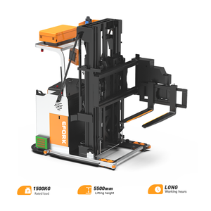 Forklift Robot Mobile VNA AGV 3-arah 1.6T 8M 3D SLAM untuk Lorong Sempit di Konstruksi, Pabrik, dan Logistik - Product Image 6