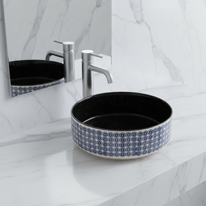 ZOGII Modern Handmade Ceramic Flower Design <strong>Bathroom</strong> <strong>Sink</strong> <strong>Bowl</strong> Easy Clean for Hotel Washing Basin Polished Artistic Style - Product Image 5