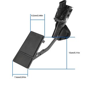 Pedal de acelerador electrónico Dh-1087-Bk para Buick Excelle Lacrosse 6,2 cm 7,4 cm 13 cm pieza de repuesto ABS - Product Image 1