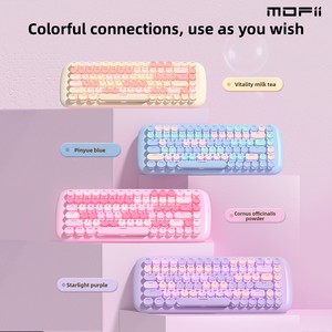 Teclado mecánico retroiluminado RGB <span class=keywords><strong>de</strong></span> 87 teclas <span class=keywords><strong>de</strong></span> alta estética <span class=keywords><strong>de</strong></span> fábrica Mofii, nuevo teclado <span class=keywords><strong>de</strong></span> ordenador para ordenador portátil, gran oferta, Candy M - Product Image 3