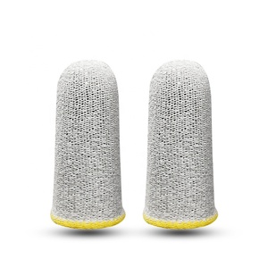 Bạc Sợi Thủy Tinh Di Động Trò Chơi Ngón Tay Tay Áo Chống Mồ Hôi Thoáng Khí Màn Hình Cảm Ứng Ngón Tay Bìa Cho Pubg Huyền Thoại Dao ra - Product Image 1