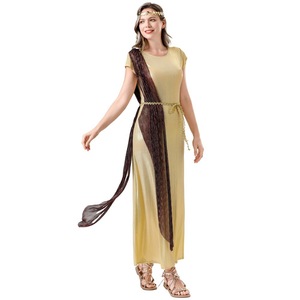 Costume de déesse grecque romaine antique pour femmes et enfants, déguisement de fête, tenue de jeu de rôle - Product Image 2