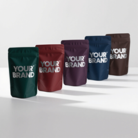 Sac en mylar holographique en plastique imprimé sur mesure emballage alimentaire à l'épreuve des enfants à haute barrière sacs zip-lock pour collation et bonbons