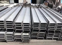 Fournisseur direct d'usine, poutres en acier galvanisé à chaud de haute qualité, poutres en acier galvanisé H, poutres en acier structurel I personnalisées