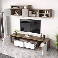 Venta directa de fábrica, buena calidad, gabinete de TV minimalista, gabinete de TV de esquina moderno