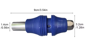Pince à doigt bleue industrielle mamelon de beurre 1/8 NPT outil de pointe de graisse coupleur de pistolet à graisse conception à Six mâchoires OEM/ODM <span class=keywords><strong>006</strong></span> - Product Image 3