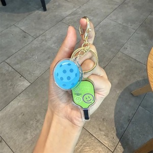Llavero <span class=keywords><strong>de</strong></span> acrílico con diseño <span class=keywords><strong>de</strong></span> dibujos animados, ligero, para <span class=keywords><strong>tenis</strong></span> <span class=keywords><strong>de</strong></span> <span class=keywords><strong>mesa</strong></span>, recuerdo personalizado, regalo - Product Image 4