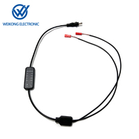 Câble de commutation Vicongroups à trois vitesses avec thermostat USB 2.0 mâle DC35135, indice de protection IP66, 5V/12V/24V, interrupteurs à température contrôlée (TDS)