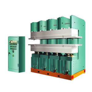 Máquina vulcanizadora de placas de caucho tipo mandíbula, prensa vulcanizadora de correas, equipo de moldeo por compresión para banda de rodadura de neumáticos - Product Image 1