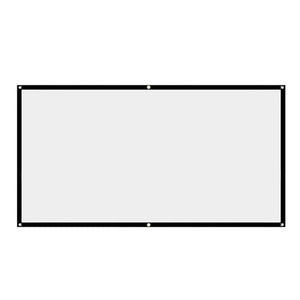 Portable Folding <strong>Projector</strong> <strong>Screen</strong> 100 120 150 Inch Polyester Outdoor Indoor Movie Exhibition Conference Use - Product Image 5