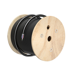 ISO 9001 chứng nhận FTTH Cáp thả ngoài trời 1-4 lõi-40 ℃ ~ + 70 ℃ Nhiệt độ hoạt động với độ bền kéo 600N - Product Image 1