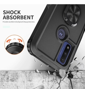 3 in 1 Hybrid <strong>Phone</strong> <strong>Cases</strong> Holder Ring Shockproof <strong>Phone</strong> <strong>Case</strong> for Motorola Moto G Pure Power 2022 Back Cover Protection <strong>Cell</strong> <strong>Phone</strong> - Product Image 4