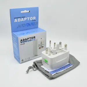 Trên toàn thế giới quốc tế tất cả trong một phổ du lịch Adapte tường AC Power cắm adapter cho USA EU Anh AUS điện thoại di động máy tính xách tay