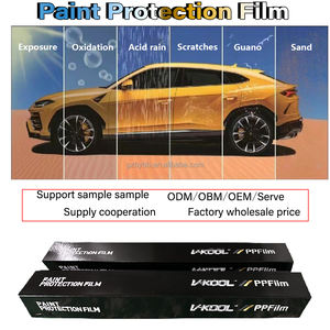 Ide produk baru 2025 Vkool 7.5mil hitam PPF perbaikan panas antigores tidak menguning alat vinil untuk mobil - Product Image 6