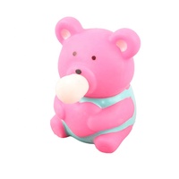 Conception mignonne de dessin animé anti-Stress personnalisé Squishy Bubbles Animal Mermaid Puffs Bubbles Squeeze Fidget Bear Toys